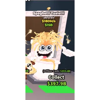 Steal a brainrot Spaghetti Tualetti TACOS 180M/S