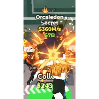 Steal a brainrot Orcaledon 2 MUTS 360M/S