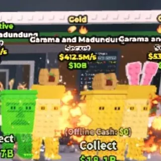Garama and madundung gold 2 trait 412,5m/s