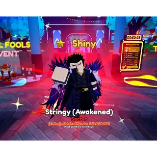 Anime Adventures SHINY Stringy (Awakened) - Fast Delivery