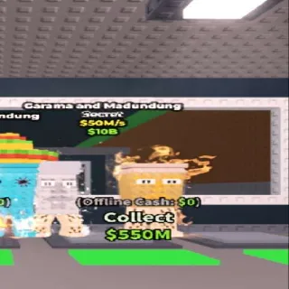 Garama And Mandundung 50m/s X2