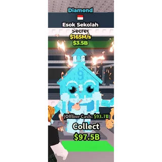 Steal a brainrot Esok Sekolah DIAMOND INDO 165M/S