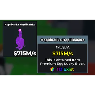 Hopilikalika Hopilikalako RAINBOW 715M/S  113 EXISTS