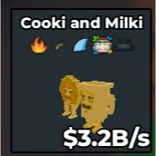 Cooki and Milki GOLD 3.2B/S