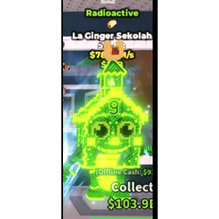 La Ginger Sekolah RADIOACTIVE TACO 780M/S