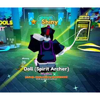 Anime Adventures SHINY Doll (Spirit Archer) - Fast Delivery