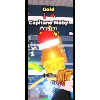 Capitano Moby GOLD TIE NOEL RARE MUT 1.4B/S (1400M/S)