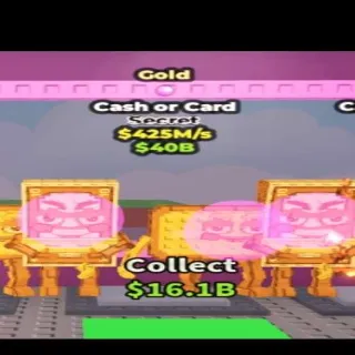 Cash Or Card Gold 425m/s