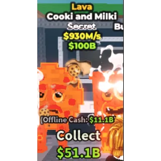 Cooki and Milki LAVA RARE MUT 930M/S