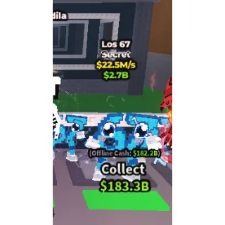 Steal a brainrot Los 67