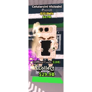 Steal a brainrot CELULARCINI VISIOCINI CHEAP PHONE