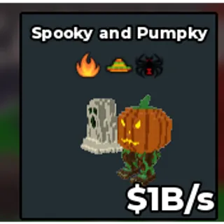 Spooky and Pumpky 1B/S