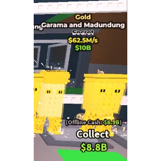 Steal a brainrot Garama and Madundung GOLD