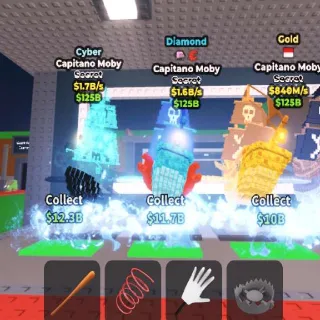 Combo Capitano Moby High M/s