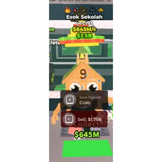 Steal a brainrot Esok Sekolah 5 MUTS 645M/S