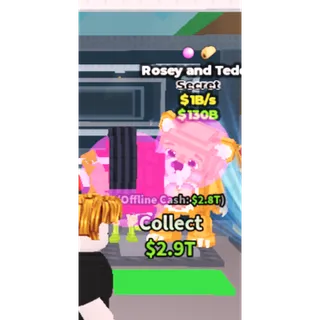 Rosey and Teddy 1B/S