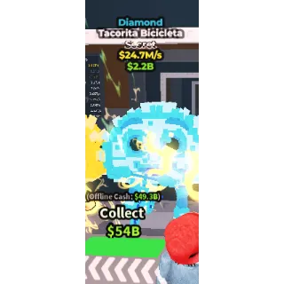 Steal a brainrot Tacorita Bicicleta DIAMOND 