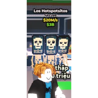 Steal a brainrot Los Hotspotsitos 