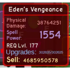 Dungeon Quest Rebron Eden’s Vengeance