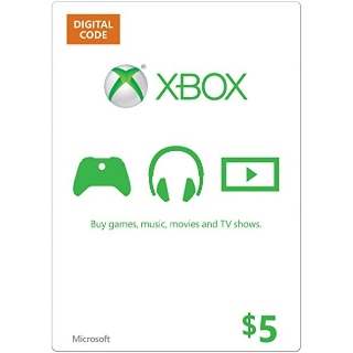 $5 Xbox Gift Card USA (Instant Delivery) - Xbox Gift Card ...