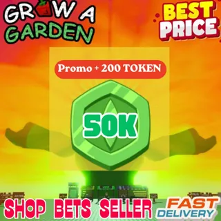 50000 TRADE TOKEN - GROW A GARDEN