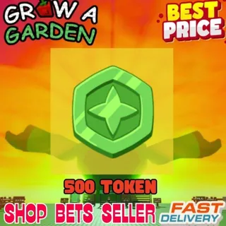 500 Trade Token for grow a garden