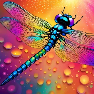 Rainbow Dragonfly