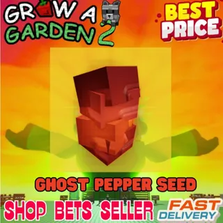 2x Ghost Pepper Seed