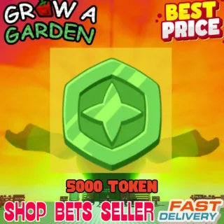 5000 TRADE TOKEN - GROW A GARDEN