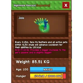 NIGHTMARE PEACOCK 15S CD 