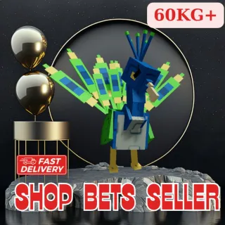 60kg+ Nightmare Peacock - Grow A Garden