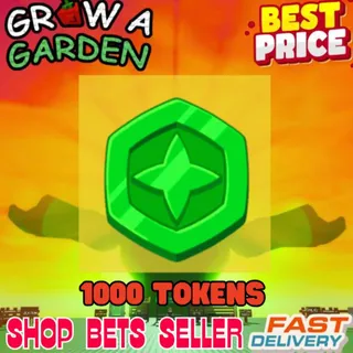 1000 TRADE TOKEN - GROW A GARDEN