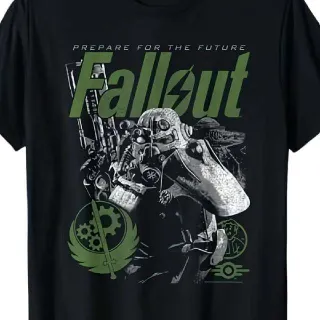 Fallout T-shirt Men's XL BOS Future 76 New Vegas