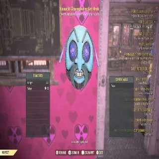 Glowing Honey Bee Mask