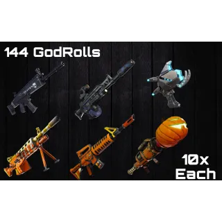 144 Guns 10x - GodRolls