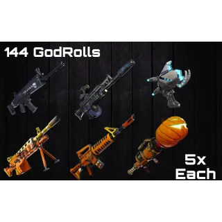 144 Guns 5x - GodRolls