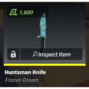 HUNTSMAN KNIFE - FROZEN DREAM