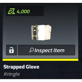 Strapped glove - kringle