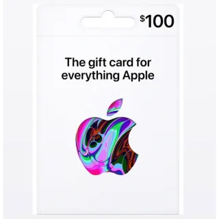 $ 100.00 USD Apple