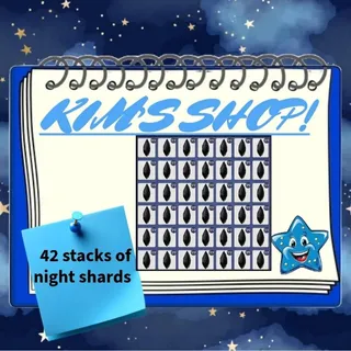 42 Stacks of night shards [FAST DELIVERY]