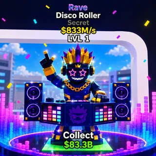 Fortnite Steal The Brainrot  disco roller rave