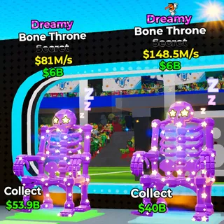 Fortnite Steal The Brainrot bone throne BUNDLE X2