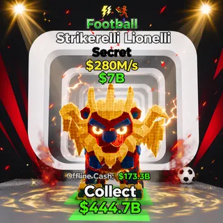 Fortnite Steal The Brainrot STRIKERELLI LIONELLI