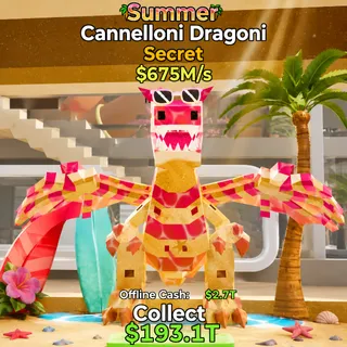 Fortnite Steal The Brainrot CANNELLONI DRAGONI