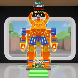FORTNITE STEAL THE BRAINROT  bullzilla NEON