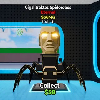 FORTNITE STEAL THE BRAINROT GIGALITRAKTOS SPIDOROBOS 
