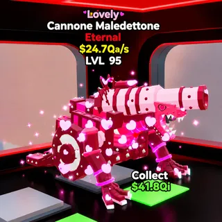 Fortnite Steal The Brainrot CANNONE MALEDETTONE LOVELY