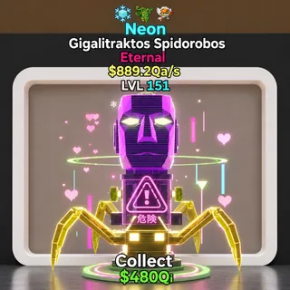FORTNITE STEAL THE BRAINROT GIGALITRAKTOS SPIDOROBOS 