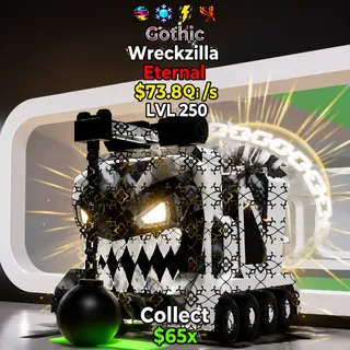Fortnite Steal The Brainrot WRECKZILLA lvl 250 73.8Qi