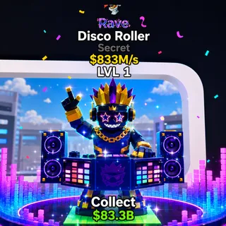 Fortnite Steal The Brainrot  disco roller rave